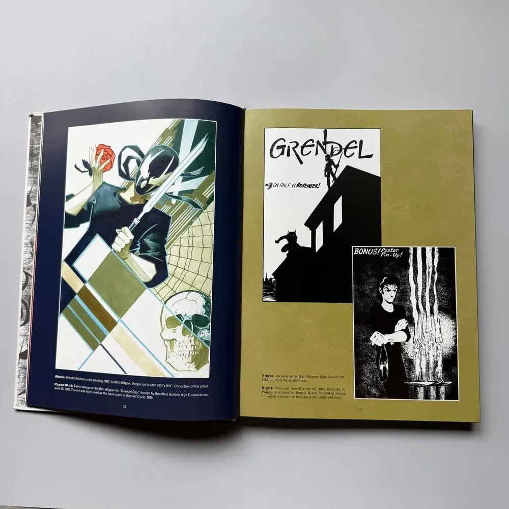 The Art of Matt Wagner's Grendel Hardcover Book 2007 First Edition Dark Horse